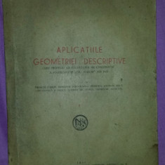 Aplicatiile geometriei descriptive / Mihail St. Botez