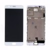 Display LCD cu Touchscreen pentru Oneplus 3 / 3T Alb Aftermarket