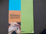 Ariana Stanca Vacaretu - Lectii de matematica pentru dezvoltarea gandirii critice