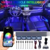 Lumini ambientale 18 in 1 Acrilice Led RGB cu aplicatie telefon, Volkswagen
