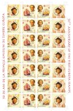 ROMANIA 2005 - Cristofor Columb, timbre Europa aniv. 50 de ani / coala completa MNH (nedant.) cota Michel 98&euro;, Nestampilat