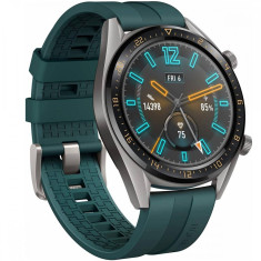 Smartwatch Huawei Watch GT B19I ? Dark Green Fluoroelastomer Strap foto