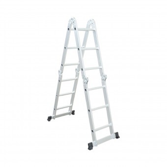 Scara aluminiu multifunctionala, 4 segmente 3.7m, sarcina maxima 150Kg foto