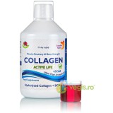 Active Life - Colagen Lichid Hidrolizat Tip 1, 2 si 3 -5000 mg + Complexul BCAA, Vitamina C, B5, B6 si Acid Hialuronic 500ml