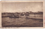 Tekir-Ghiol. Vedere Generala si Lacul (circulata 1929)