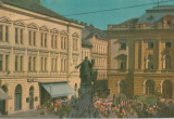 Ungaria, carte poştală, circulată &icirc;n Rom&acirc;nia, 1963