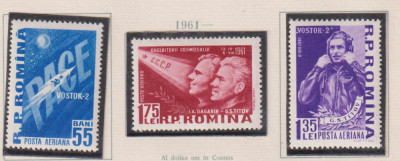ROMANIA 1961 LP. 523 MNH foto