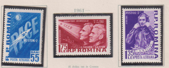 ROMANIA 1961 LP. 523 MNH