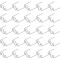 Set 500 capse pentru pistolul de lipit, Plastic, 0.8mm, Argintiu