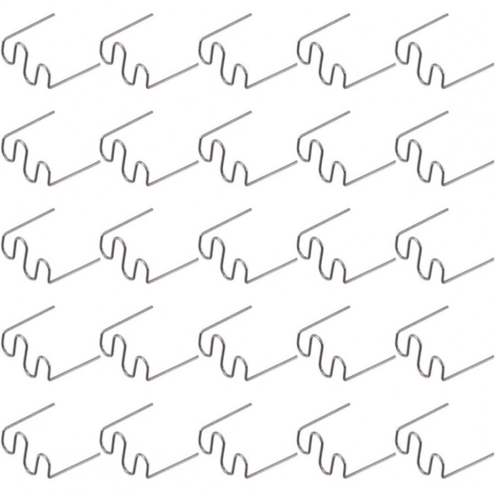 Set 500 capse pentru pistolul de lipit, Plastic, 0.8mm, Argintiu
