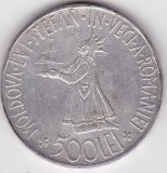 Moneda Argint Romania 500 Lei 1941 - Colecție Numismatică
