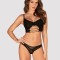 Set Roxelia Obsessive, Negru, XS/S