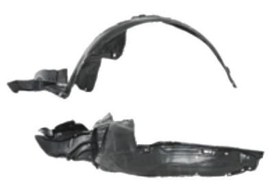 Carenaj roata Subaru Impreza (Gd/Gg), 01.2003-10.2005, partea Stanga, Fata, 59110FE072, 7213FL1T Modelul SEDAN foto