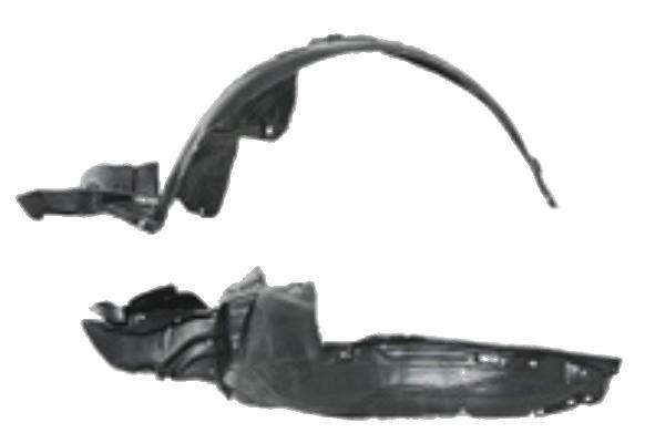 Carenaj roata Subaru Impreza (Gd/Gg), 01.2003-10.2005, partea Stanga, Fata, 59110FE072, 7213FL1T Modelul SEDAN