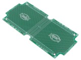 Placă prototip KRADEX pentru accesorii carcase şină DIN
