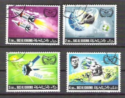 Ras Al Khaima 1969 Space, Kenedy, used G.089 foto