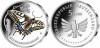 Germania 2023 - 5 euro G, fluture mahaon, UNC