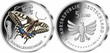 Germania 2023 - 5 euro G, fluture mahaon, UNC