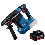 Bosch GBH 18V-24 C + GBA - Rotopercutor SDS-Plus 2.4 J + Acumulator Li-Ion 18 V 4 Ah