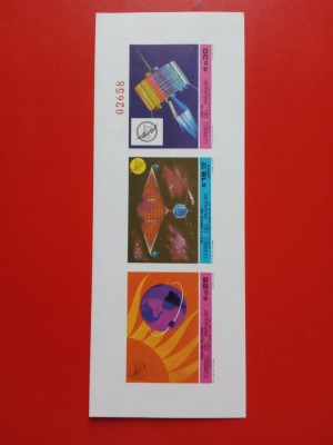 PARAGUAY, SPACE - BLOC MNH IMPERF. foto