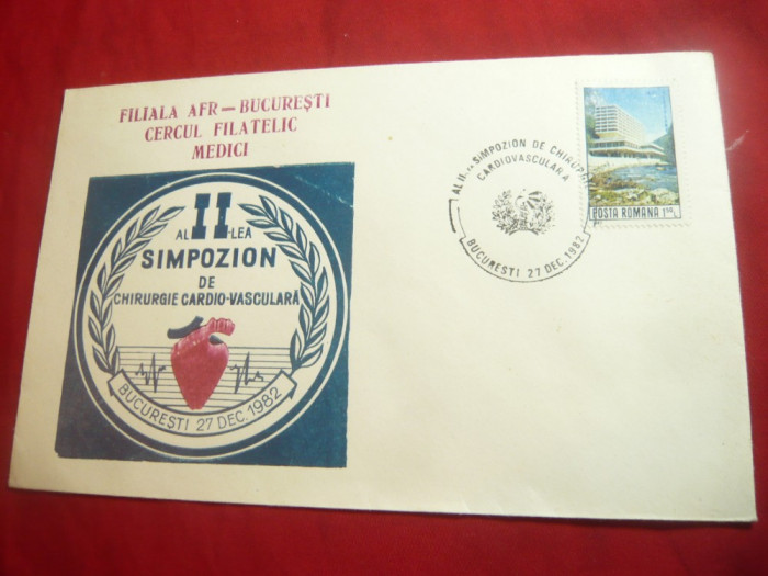 Plic special - Al 2-lea Simpozion Chirurgie Cardio-Vasculara 1982 - AFR
