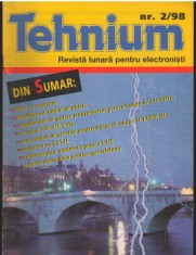 C10424 - REVISTA TEHNIUM, 2/ 1998