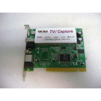 TV Tunner KWORLD KW-TV878RF-PRO PCI , second hand foto