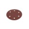 Disc pentru slefuit , hartie abraziva, smirghel, granulatie P180, disc 215mm, 6 gauri, slefuitor pereti
