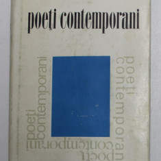 POETI CONTEMPORANI , VOLUMUL I de AUREL MARTIN , 1967, DEDICATIE *