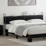 Cumpara ieftin Tăblie de depozitare Stejar negru 200 cm Lemn compozit