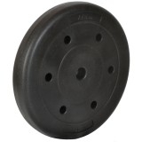 Disc Fitness Cauciucat 15kg, Diametru 29.5mm, Negru, Enero Fit - Haltera, Greutate, Antrenament Acasa