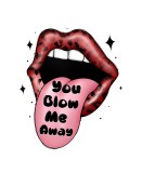 Cumpara ieftin Sticker decorativ You Blow me Away, Multicolor, 67 cm, 3854ST, Oem
