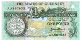 Guernsey 1 Pound 2013 P-62 Seria 867633