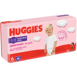 Scutece Huggies Pants Girl 6, 15-25 kg, 48 buc