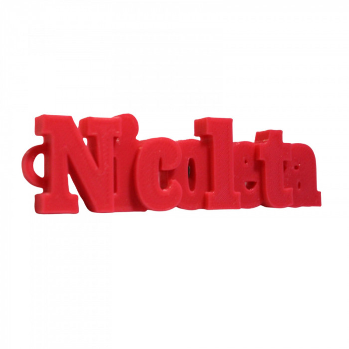 Breloc personalizat cu numele Nicoleta