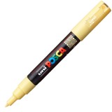 Marker UNI PC-1M Posca 0.7 mm,varf rotund,galben pai
