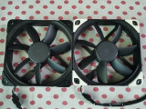 2 x Cooler, ventilator carcasa 120 mm Noctua NF-S12A-PWM chromax black swap., Pentru carcase