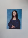 Antonio Bueno - Da Leonardo, litografie originala