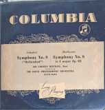 Disc vinil, LP. Symphony No. 8 In B Minor (&quot;Unfinished&quot;) / Symphony No. 8 In F Major, Op. 93-Schubert* / Beethov, Clasica