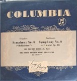 Disc vinil, LP. Symphony No. 8 In B Minor (&quot;Unfinished&quot;) / Symphony No. 8 In F Major, Op. 93-Schubert* / Be-242648, Columbia