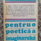 Pentru O Poetica A Imaginarului - Jean Burgos ,553757