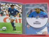 DVD fotbal (Platinum Collection) + brosura - jucatorul ROBERTO BAGGIO (Italia,Juventus, AC Milan, Inter)