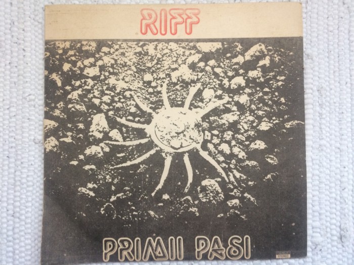 riff primii pasi 1989 disc vinyl lp muzica pop rock electrecord ST EDE 03634 VG+