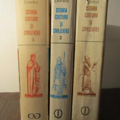 Ovidiu Dramba - Istoria culturii si civilizatiei ( 3 vol. )
