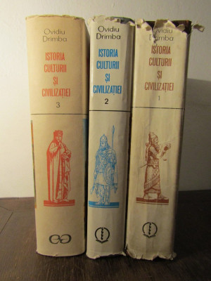 Ovidiu Dramba - Istoria culturii si civilizatiei ( 3 vol. ) foto