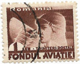 Trimiteri postale Fondul aviatiei, 1936 - 1 L, obliterat, Aviatie, Stampilat