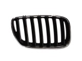 Grila radiator Bmw X5 (E53), 05.2003-10.2006, dreapta, crom/negru, 51137113734, 205205-2, Rapid