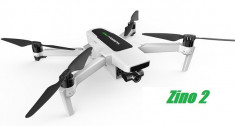 Drona Hubsan Zino 2 pliabila cu rezolutie 4K 60FPS, Transmisie live WI-FI, 6 km, GPS, timp de zbor 33 min, functii smart foto