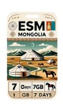 eSIM Mongolia 1GB 7Days