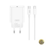 Incarcator Retea Cu Cablu USB-C XO Design CE32 20W 3A 1 x USB-C Alb